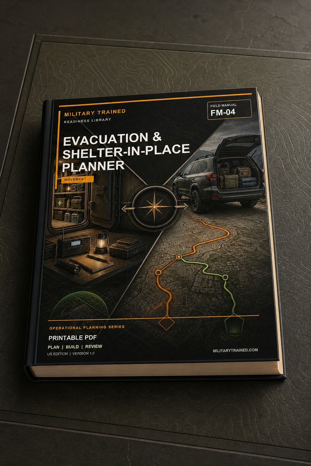 3D product preview of Evacuation & Shelter-in-Place Planner
