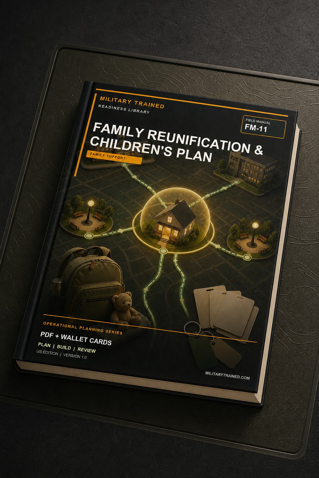3D product preview of Family Reunification & Children’s Plan