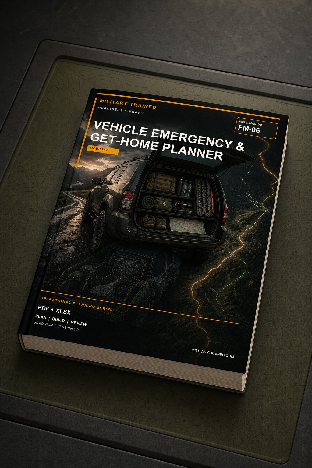 3D product preview of Vehicle Emergency & Get-Home Planner
