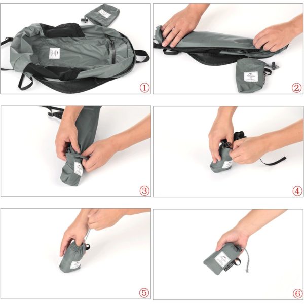 18L Lightweight Waterproof & Foldable Military Navy Backpack