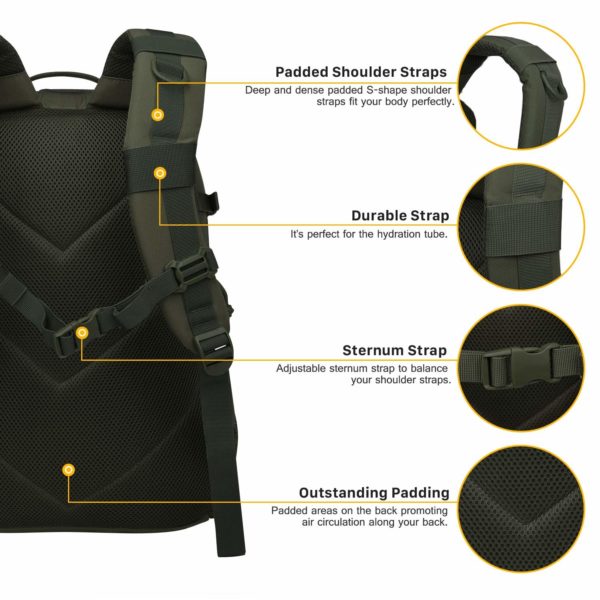 25L Airforce & Military Tactical Daypack