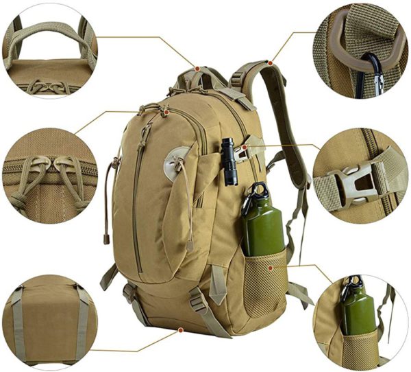 30L Waterproof Military Backpack