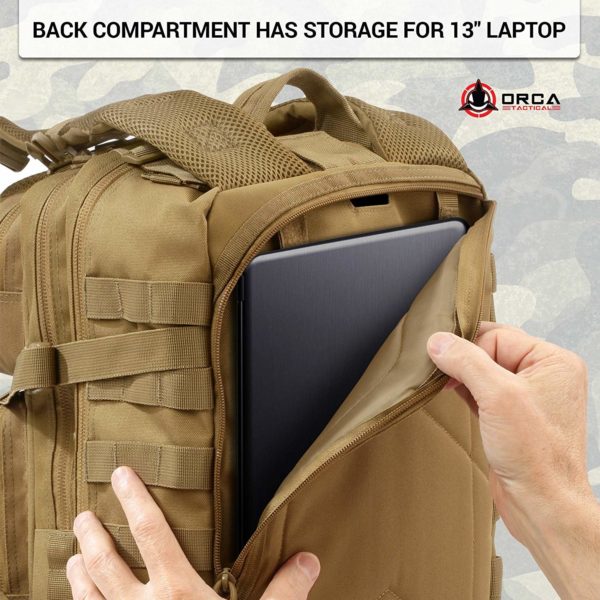 34L Small Tactical Army Survival Backpack