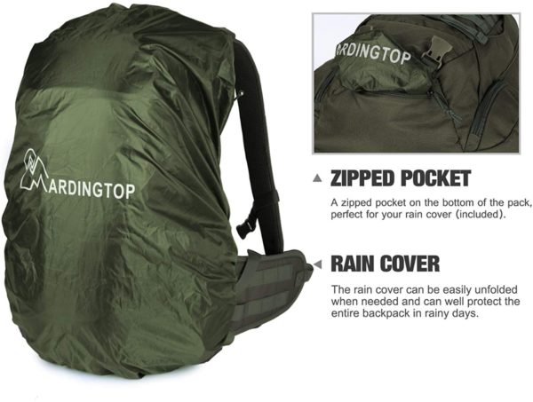 35L Airforce Tactical Backpack for Hiking, Camping & Survival