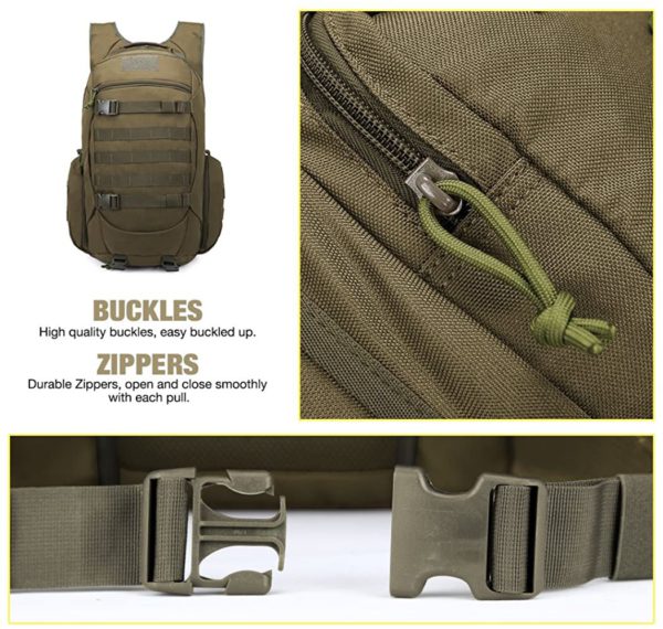 35L Airforce Tactical Backpack for Hiking, Camping & Survival