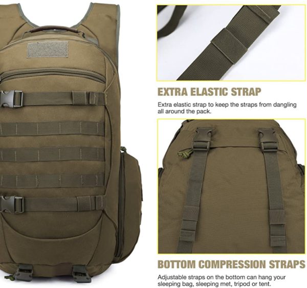35L Airforce Tactical Backpack for Hiking, Camping & Survival