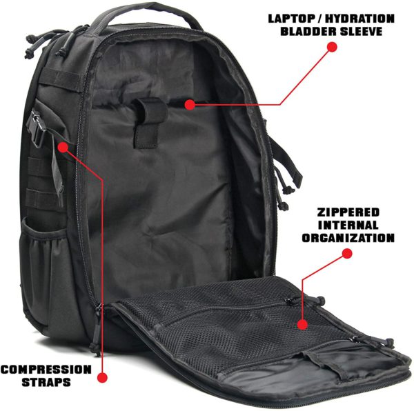 35L Tactical Water Resistant Backpack