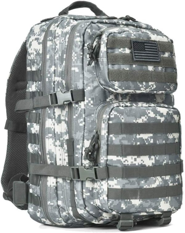 40L MOLLE Tactical Assault Pack with Hydration Compatibility – ACU Camo