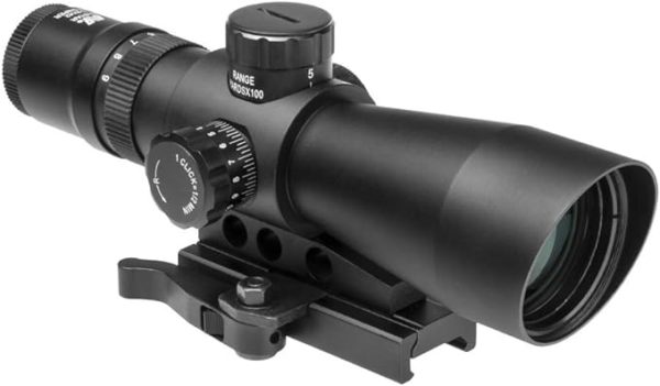 Ncstar 3-9X42 Tactical Scope - Precision MIL DOT Reticle for Sharpshooters
