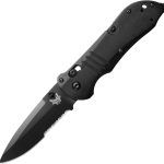 benchmade-triage-917sbk-folding-knife-cpm-s30v-serrated-drop-point-glass-1