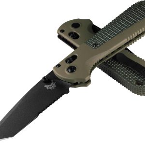 benchmade-redoubt-431sbk-1-serrated-folding-knife-cpm-d2-tanto-ranger-green-1