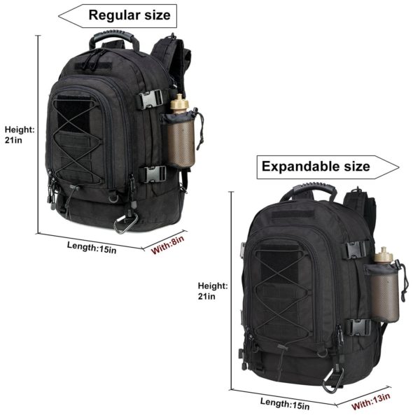 64L Airforce & Military Backpack for Camping & Hiking
