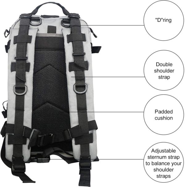 Heavy-Duty Multipurpose Tactical Backpack