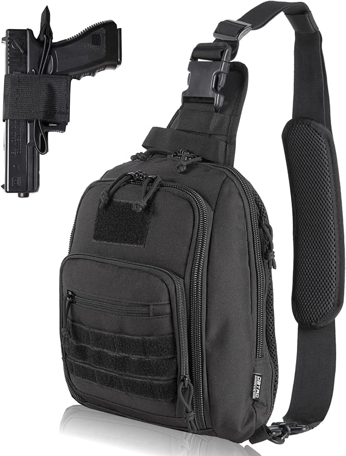 DBTAC Compact Tactical Sling Bag: Ultimate Lightweight Carry Solution for Range and Outdoor Adventures