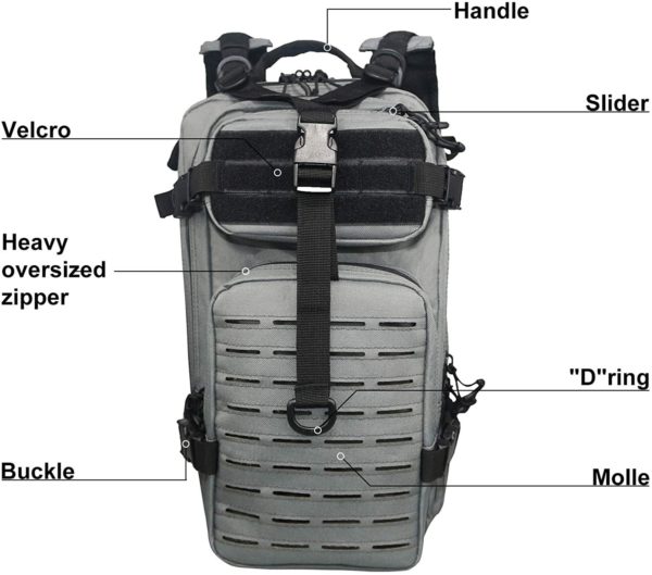 Heavy-Duty Multipurpose Tactical Backpack