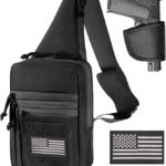 Stealthy Sling Bag for Men | Concealed Carry Holster | EDC Gun Pack