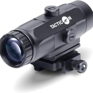 Falcon V1 3X Red Dot Magnifier with Flip-to-Side Mount for Picatinny Rail