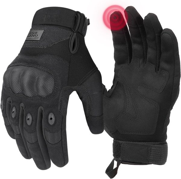 touchscreen-tactical-gloves-with-hard-shell-palm-padding-full-finger-1