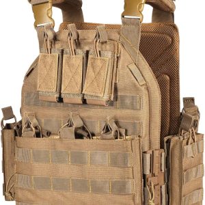 1000d-nylon-molle-tactical-vest-with-quick-release-system-tan-1