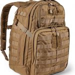 5.11 Tactical Rush 24 2.0 Backpack - 37L - Kangaroo: Ideal for Hiking, Travel, and Everyday Carry
