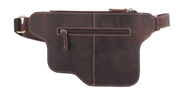 Military Traveling Leather Bag