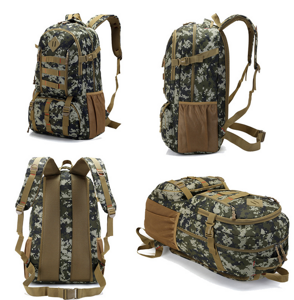 Military Multifunction Waterproof Backpack Bag