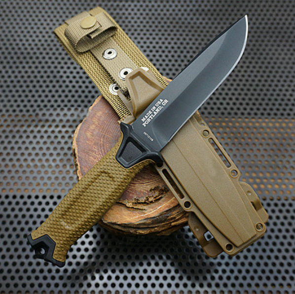 Hunting Pocket Knife with K Sheath