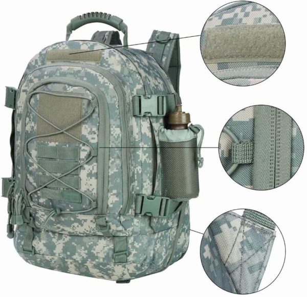 Expandable Waterproof Military Backpack