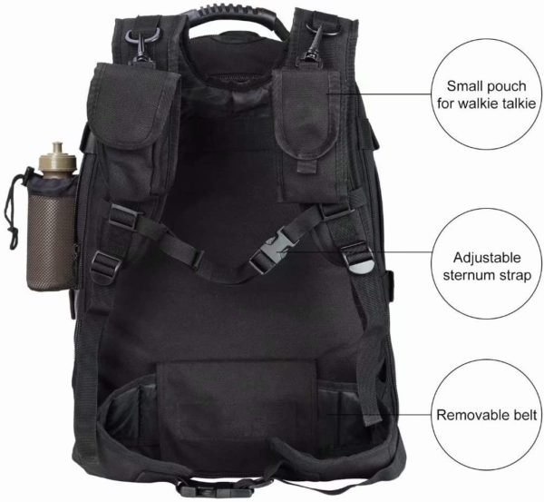 Expandable Waterproof Military Backpack