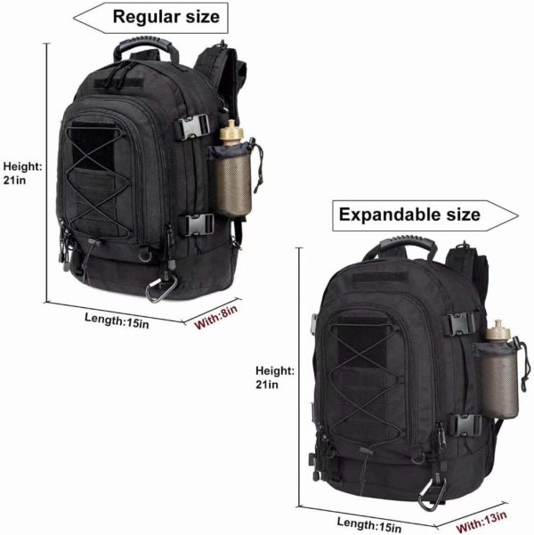 Expandable Waterproof Military Backpack