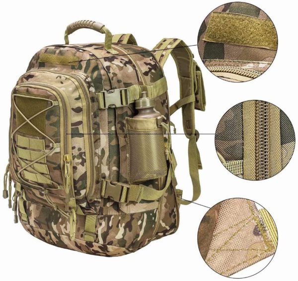 Expandable Waterproof Military Backpack