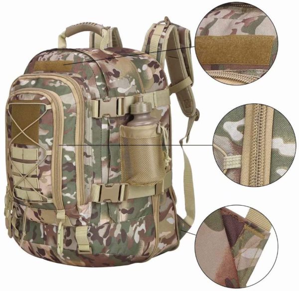 Expandable Waterproof Military Backpack