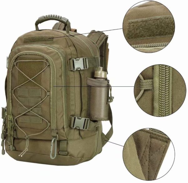 Expandable Waterproof Military Backpack