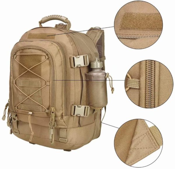 Expandable Waterproof Military Backpack