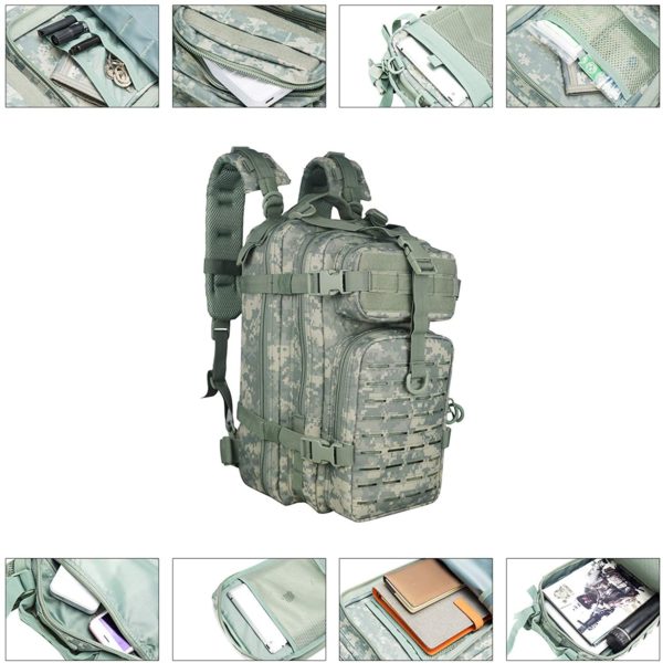 Heavy-Duty Multipurpose Tactical Backpack