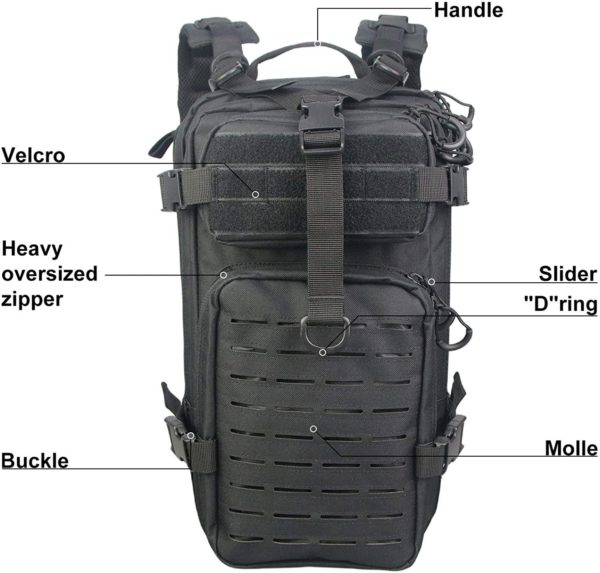 Heavy-Duty Multipurpose Tactical Backpack
