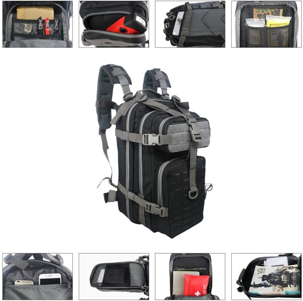 Heavy-Duty Multipurpose Tactical Backpack