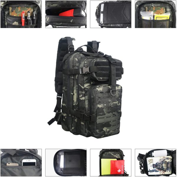 Heavy-Duty Multipurpose Tactical Backpack