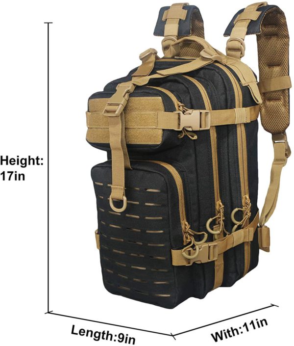Heavy-Duty Multipurpose Tactical Backpack