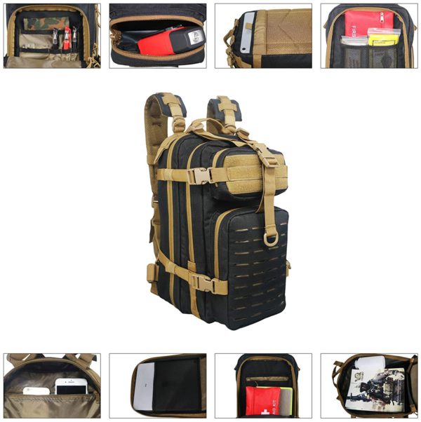 Heavy-Duty Multipurpose Tactical Backpack