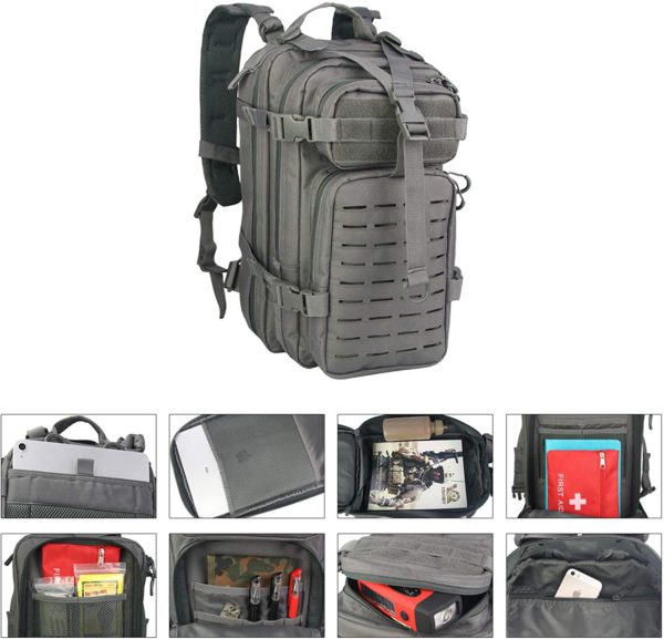 Heavy-Duty Multipurpose Tactical Backpack