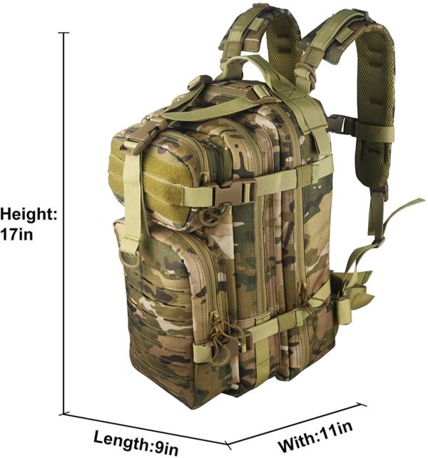 Heavy-Duty Multipurpose Tactical Backpack