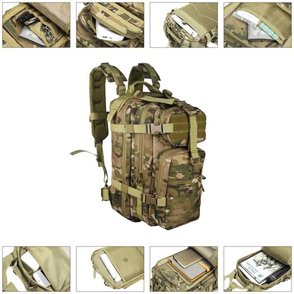 Heavy-Duty Multipurpose Tactical Backpack