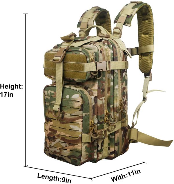 Heavy-Duty Multipurpose Tactical Backpack