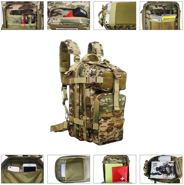 Heavy-Duty Multipurpose Tactical Backpack