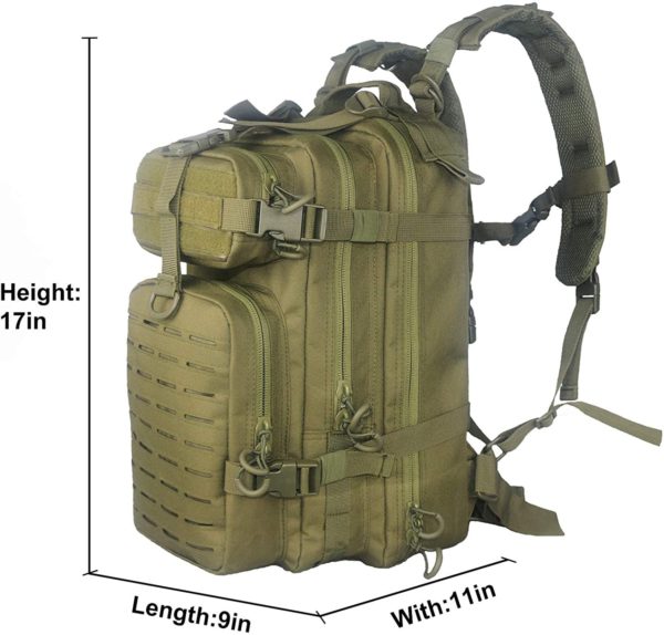 Heavy-Duty Multipurpose Tactical Backpack