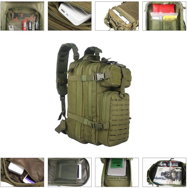Heavy-Duty Multipurpose Tactical Backpack