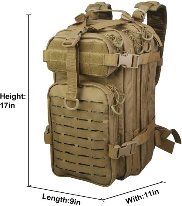 Heavy-Duty Multipurpose Tactical Backpack