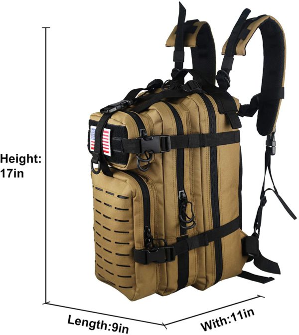 Heavy-Duty Multipurpose Tactical Backpack