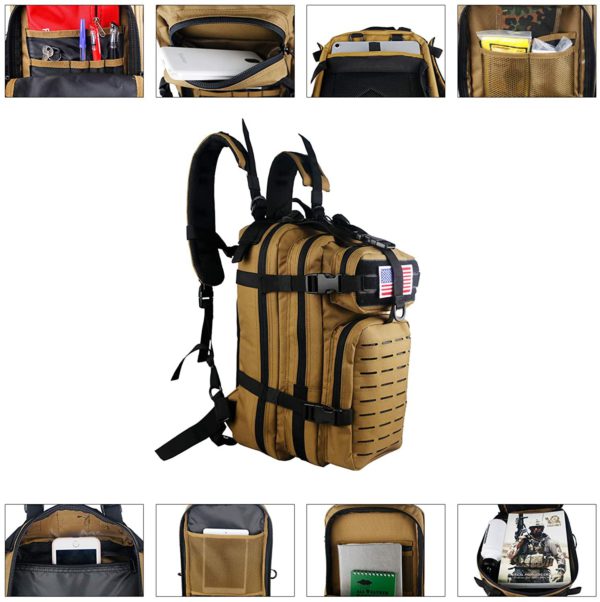 Heavy-Duty Multipurpose Tactical Backpack